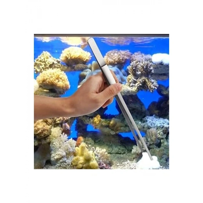 30 cm Çelik Cımbız, Uzun Tasarım ile Akvaryum Maşası