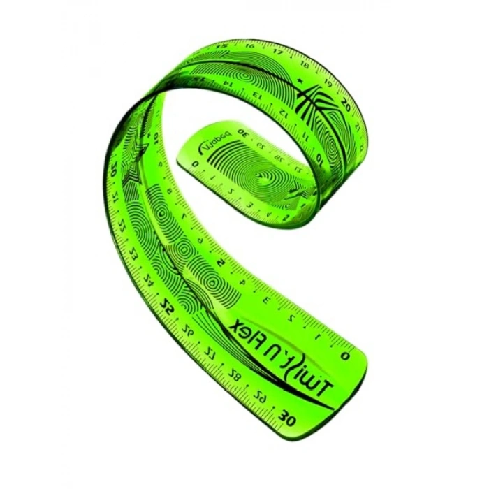 30 cm Esnek Cetvel, Eğlenceli Tasarım