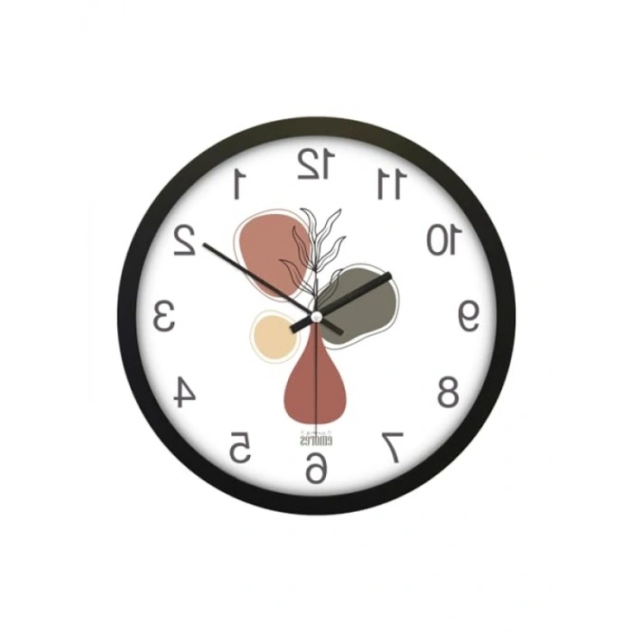 30 cm Gerçek Cam Sessiz Duvar Saati