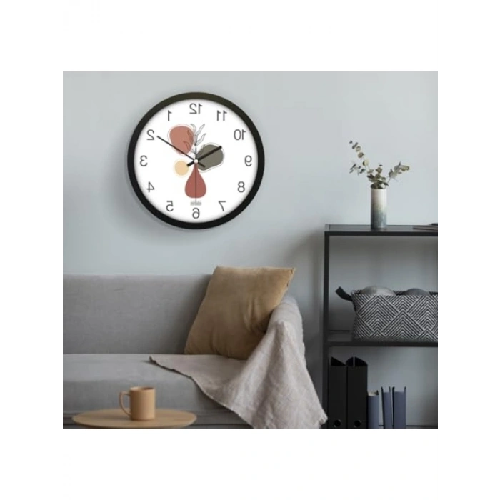 30 cm Gerçek Cam Sessiz Duvar Saati
