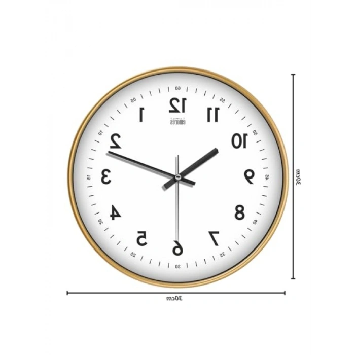30 cm Sessiz Mekanizmalı Duvar Saati