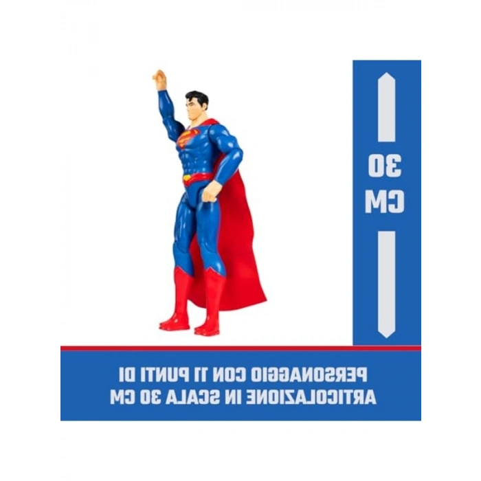 30 cm Superman Figürü: Aksiyon Dolu Süper Kahraman Oyuncağı