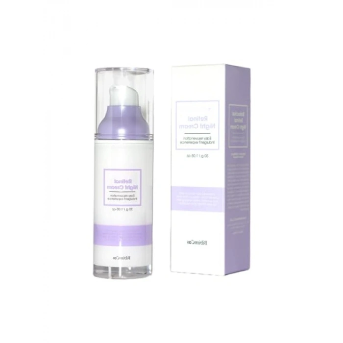 30 gr Yaşlanma Karşıtı Gece Kremi - Retinol ve Bakuchiol İçerir