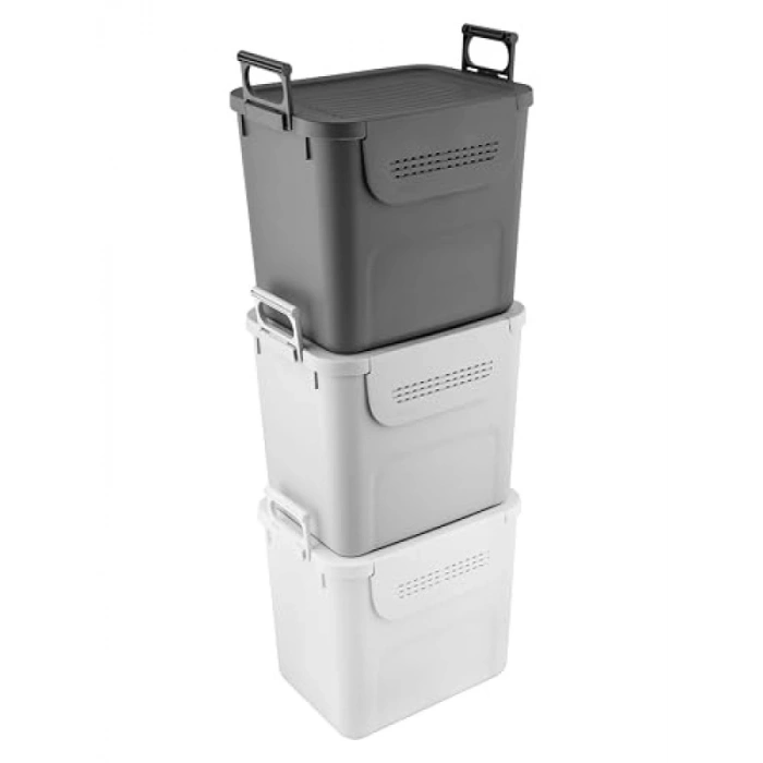 30 Litre Antrasit Renkli Depolama Kutusu