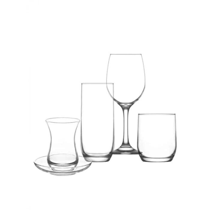 30lu Çeyiz Seti - Yüksek Kalite Cam