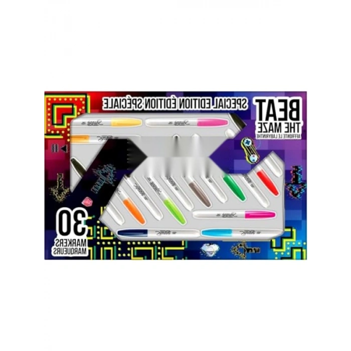 30lu Kutuda Kalıcı Markör Seti