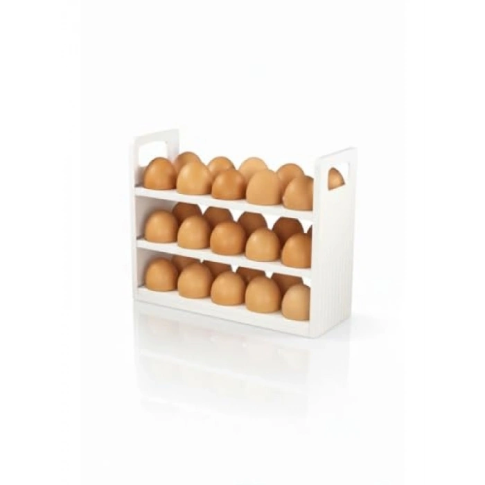 30lu Yumurtalık Buzdolabı Raf Düzenleyici