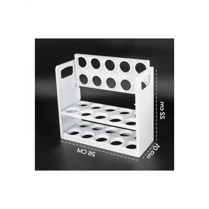 30lu Yumurtalık Buzdolabı Raf Düzenleyici