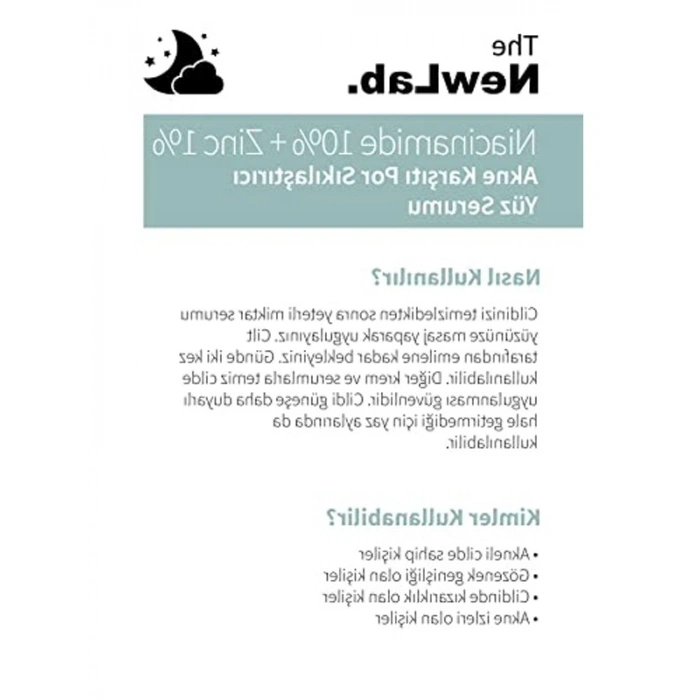 30 ml Akne Karşıtı Yüz Serumu, Niacinamide ve Çinko