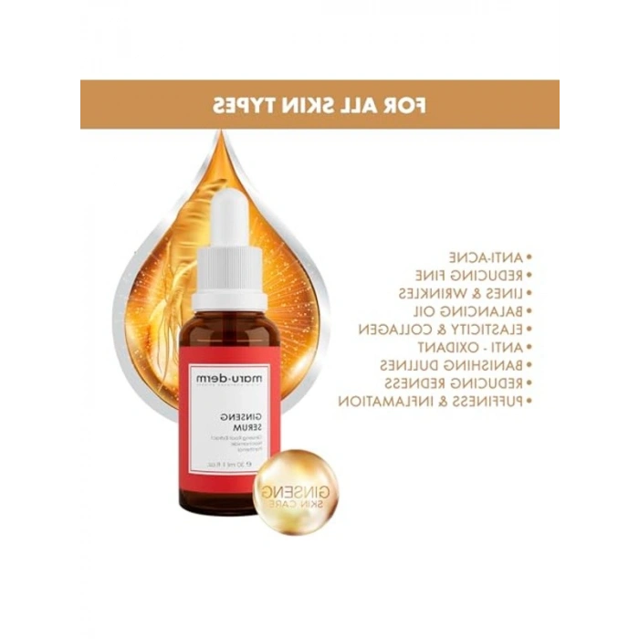 30 ml ginseng cilt yenileyici serum, etkili formül