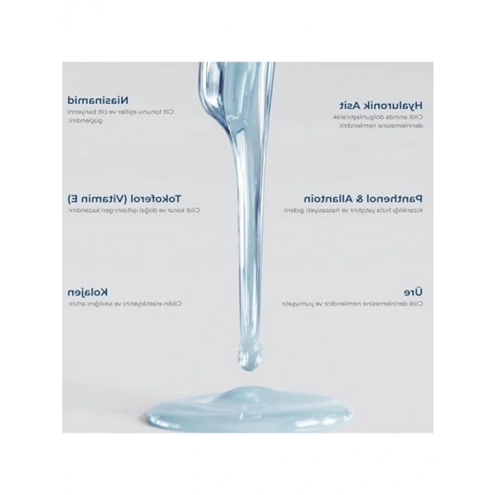 30 ml Hyaluronik Asit Dolgunlaştırıcı Serum, Nem ve Dolgunluk Sağlar