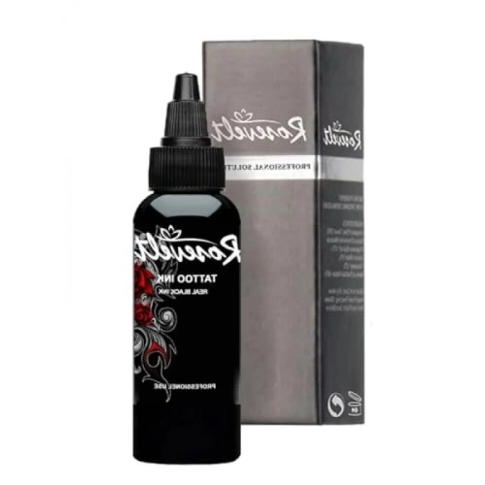 30 ml Siyah Çizgisel Dövme Boyası