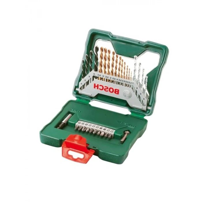 30 Parça Titanyum Aksesuar Seti - Matkap ve Vidalama Uçları