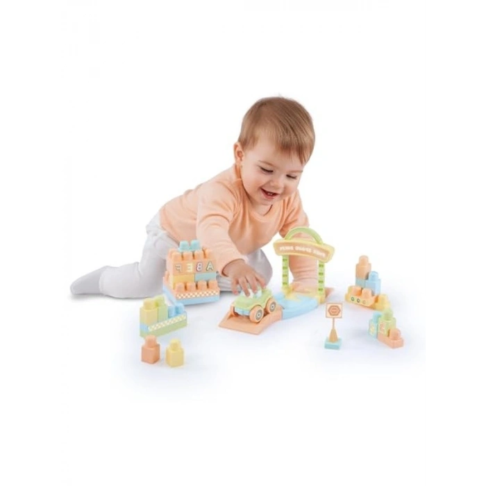 30 Parça Yol ve Blok Seti - DOLU Markası