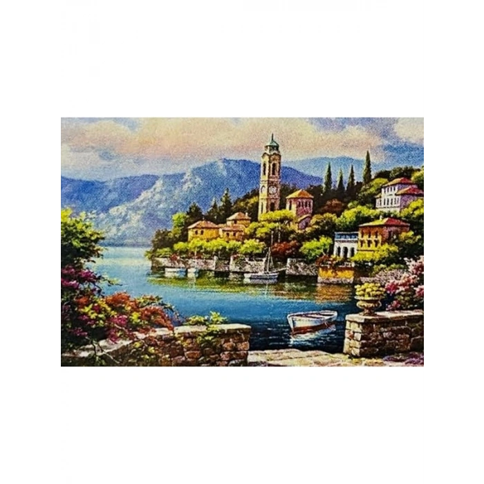 30 x 40 cm Ebatında 5D Yapışan Boncuk Mozaik Tablo
