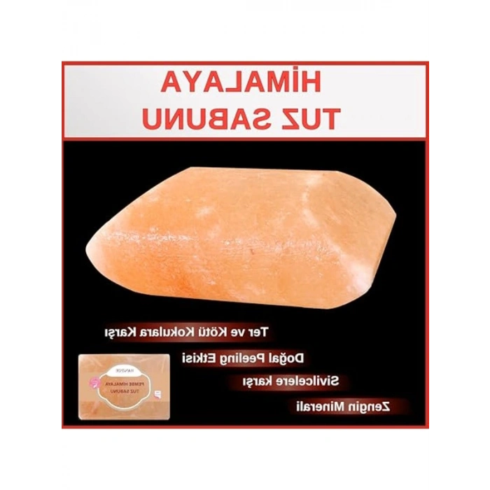 300-350 Gr Himalaya Tuz Sabunu, Doğal Peeling Etkisi