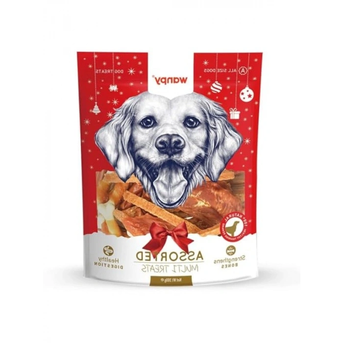 300 Gr Karışık Yılbaşı Köpek Ödülü