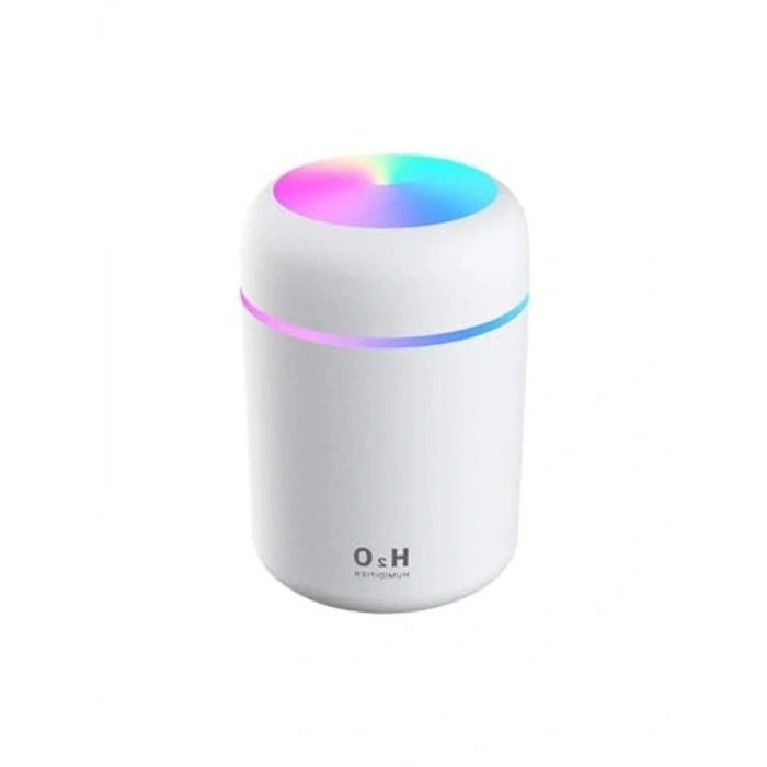 300 ml Kapasiteli Mini USB Hava Nemlendirici, LED Işıklı