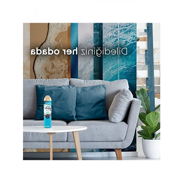 300 mL Okyanus Temalı Sessiz Oda Kokusu, Ferahlatıcı ve Rahatlatıcı