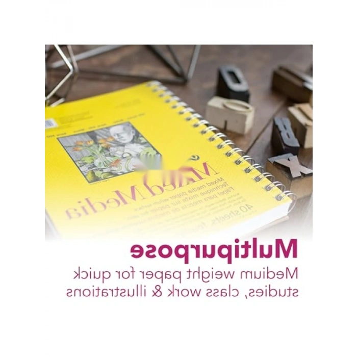 300 Serisi Karışık Ortam Kağıt Pedi - 11x14 inç