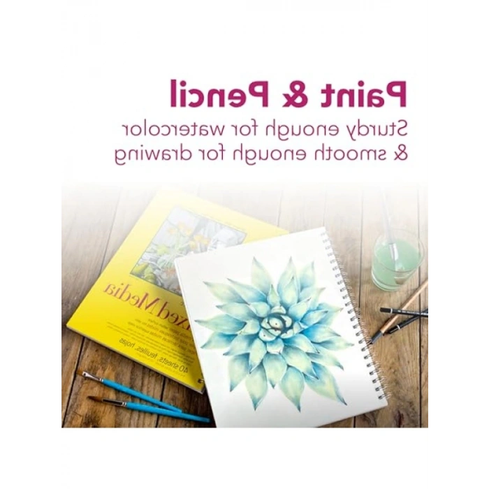 300 Serisi Karışık Ortam Kağıt Pedi - 11x14 inç