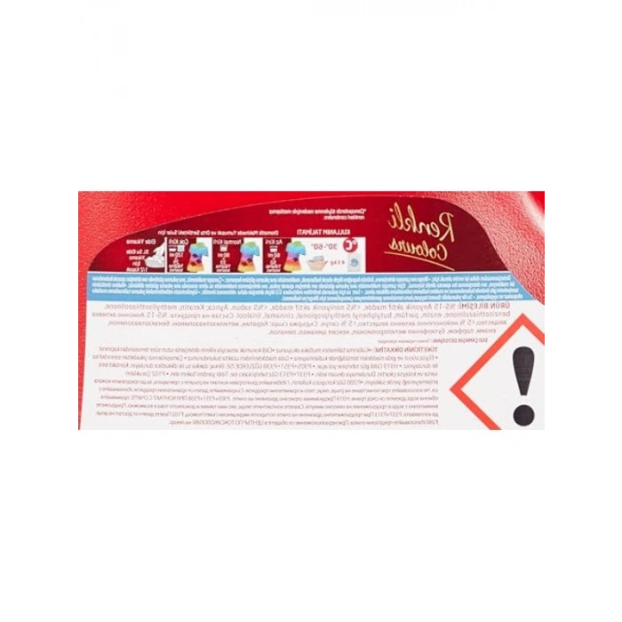 3000 ml Renkli Çamaşır Deterjanı, 50 Yıkama