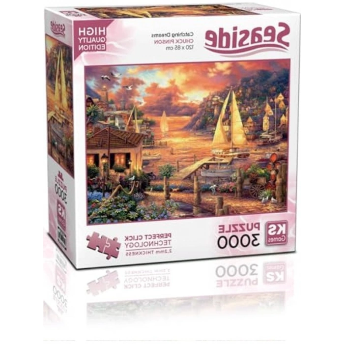 3000 Parça Hayalleri Yakalamak Temalı Puzzle ile Zihin Gelişimi