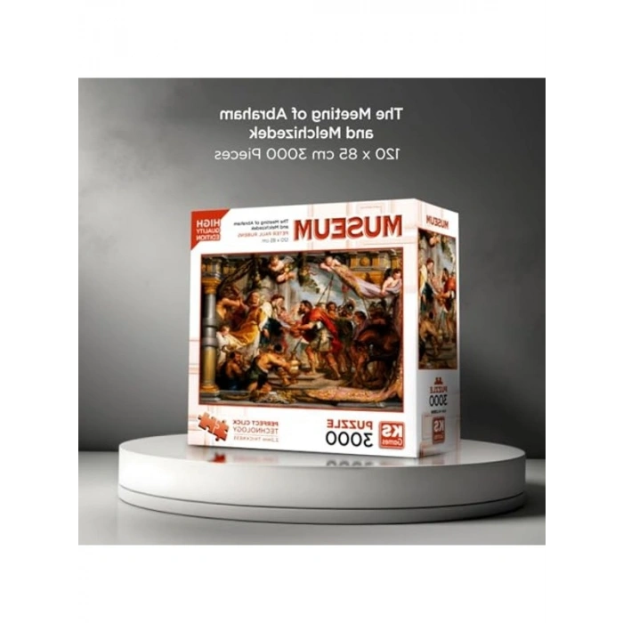 3000 Parça Puzzle, Abraham ve Melchizedek Temalı