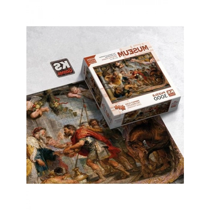 3000 Parça Puzzle, Abraham ve Melchizedek Temalı