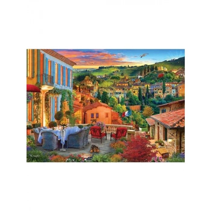 3000 Parça Tuscany Temalı Puzzle Seti