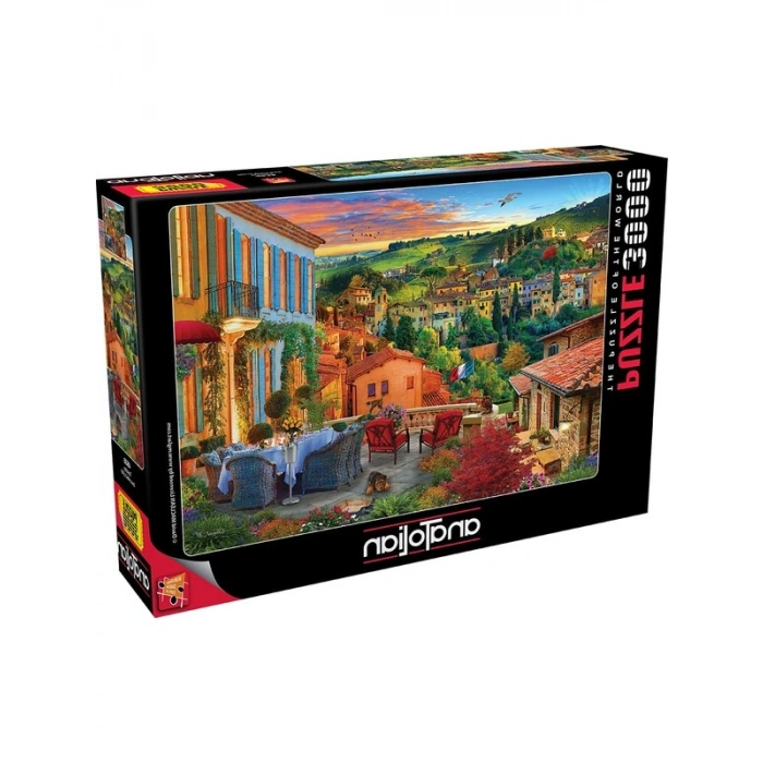 3000 Parça Tuscany Temalı Puzzle Seti