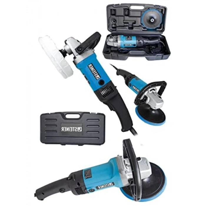 3000 Watt Devir Ayarlı Pasta Cila Polisaj Makinesi - Mavi