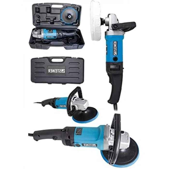 3000 Watt Devir Ayarlı Pasta Cila Polisaj Makinesi - Mavi