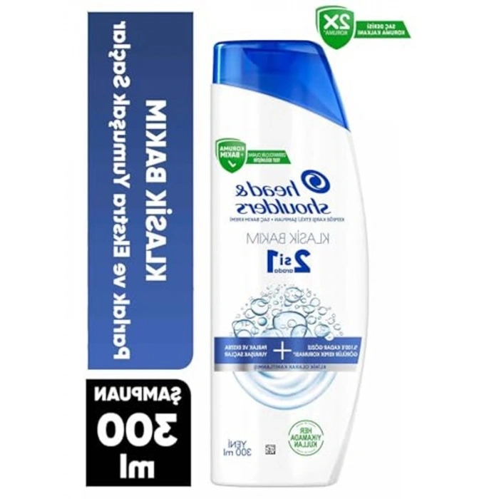 300ml Boyutunda Kepek Önleyici 2si 1 Arada Şampuan