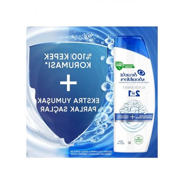 300ml Boyutunda Kepek Önleyici 2si 1 Arada Şampuan