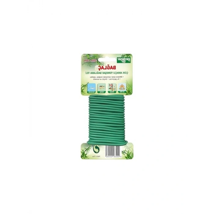 3010 Bağlaç, Çok Amaçlı Yumuşak Bağlama Teli - 3Mm X 8M
