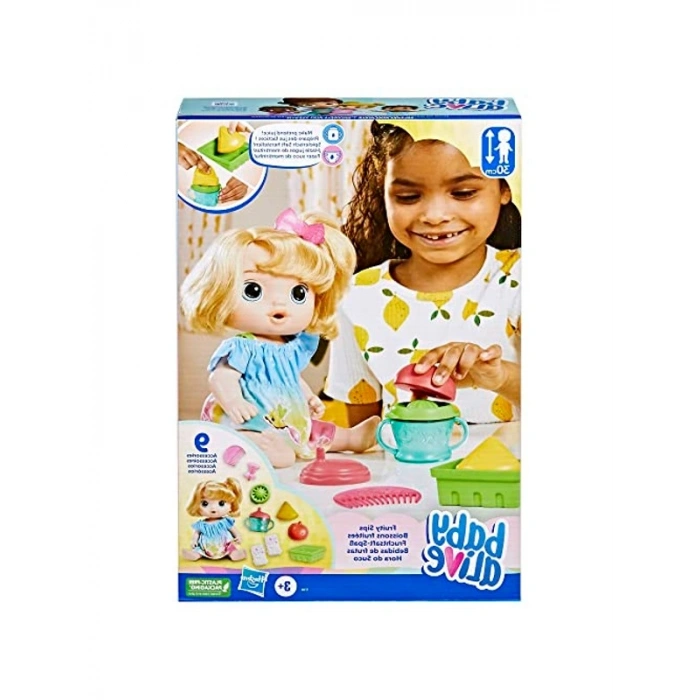 30,48 cm Boyutunda Elma Temalı Bebek Seti, 3 Yaş ve Üzeri