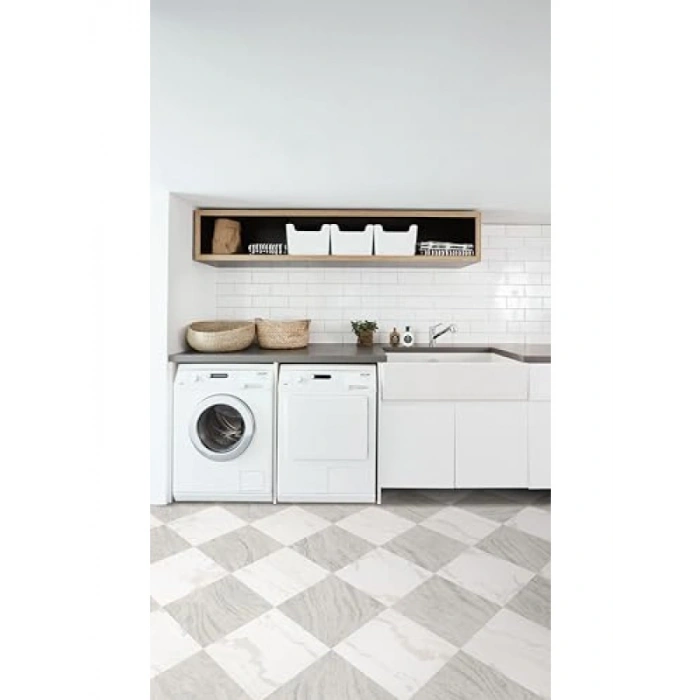 30,48 cm x 30,48 cm Soyma ve Yapıştırma Yer Karosu