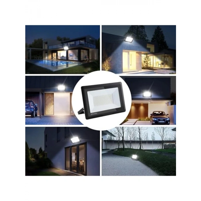 30W-400W Suya Dayanıklı LED Projektör - Uzun Süreli Aydınlatma
