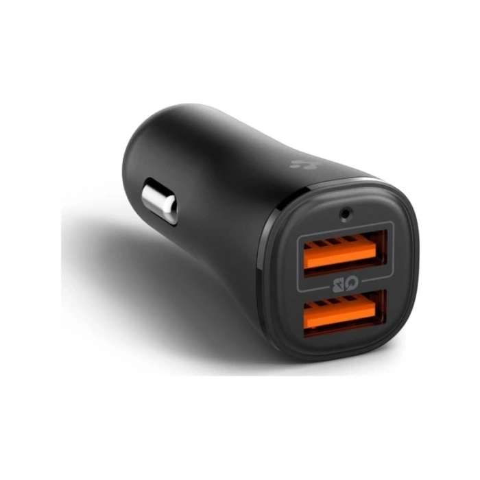 30W USB-A Çift Port Araç İçi Hızlı Şarj Aleti