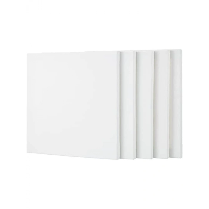 30x30 cm Tuval - 5li Paket, Sanat Çalışmaları İçin