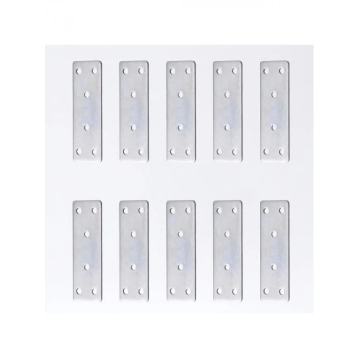 30x90 mm Mobilya Köşe Bağlantı Demiri Seti (10 Adet)