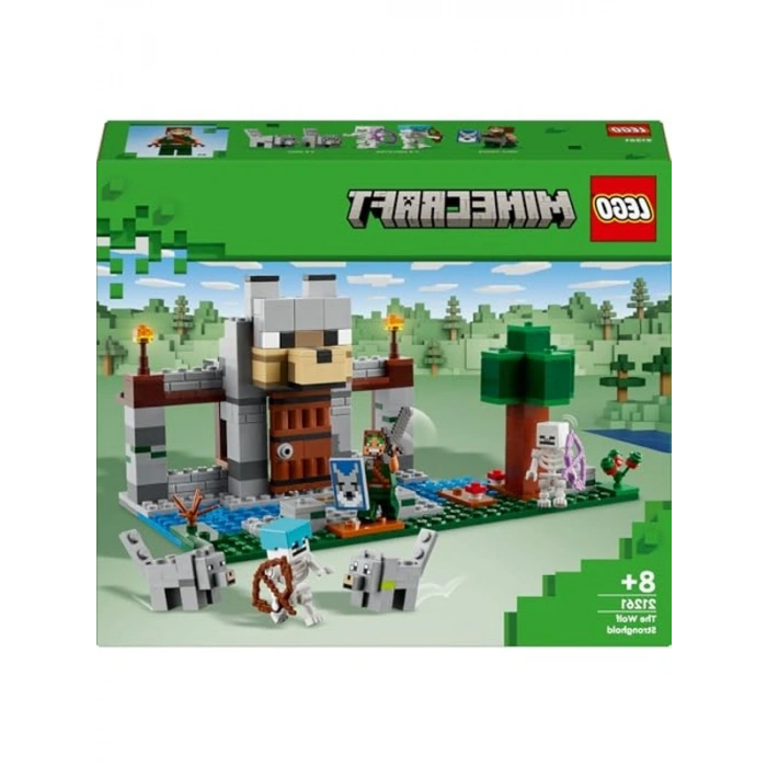 312 Parça Minecraft Kurt Kalesi Oyuncak Seti, İskelet Kaşif ile Macera