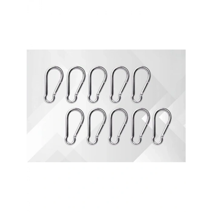 316 Paslanmaz Çelik M4 Karabina - 40x20x4 mm (10 ADET)