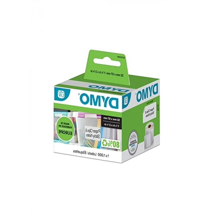 32 mm x 57 mm 1000 Adet LW Etiket ile Etiketleme Çözümü