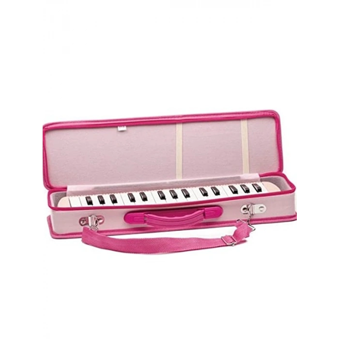 32 Tuşlu Melodika, Çantalı Pembe Müzik Aleti