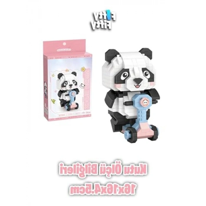 320 Parça Panda Temalı Yapım Seti, LOZ Micro Block Eğlencesi
