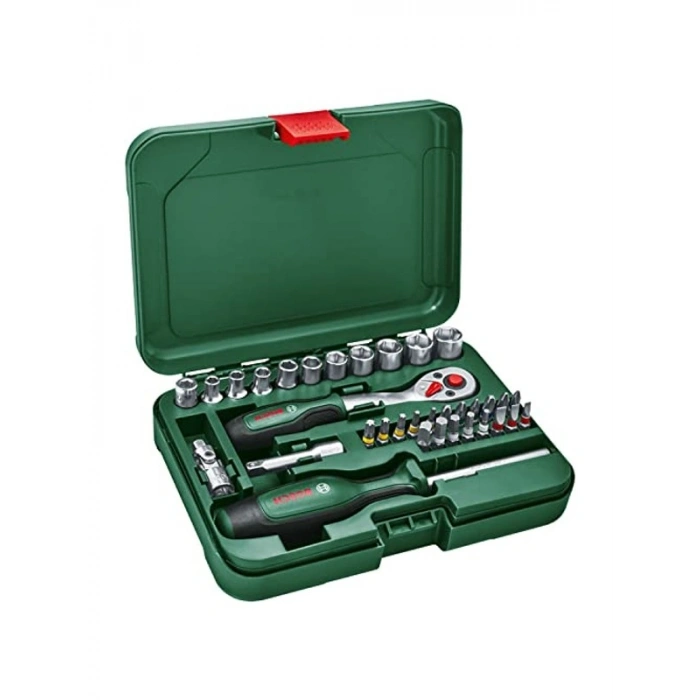 34 Parça El Aleti Seti, Vidalama ve Lokma Uçları İçerir