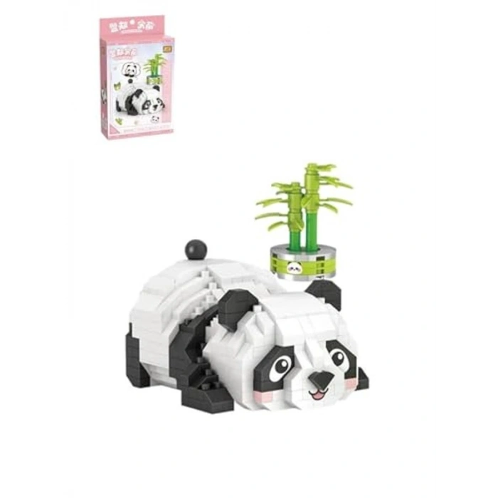 340 Parça Panda Yapım Seti, Micro Block Serisi Eğlenceli Oyuncak