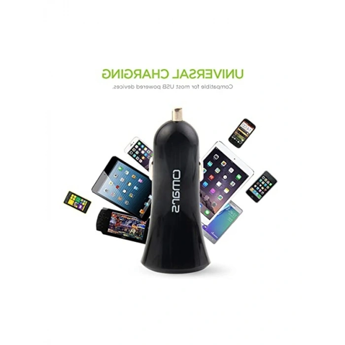 3.4A 17W Çift USB Çıkışlı Araç Şarj Cihazı